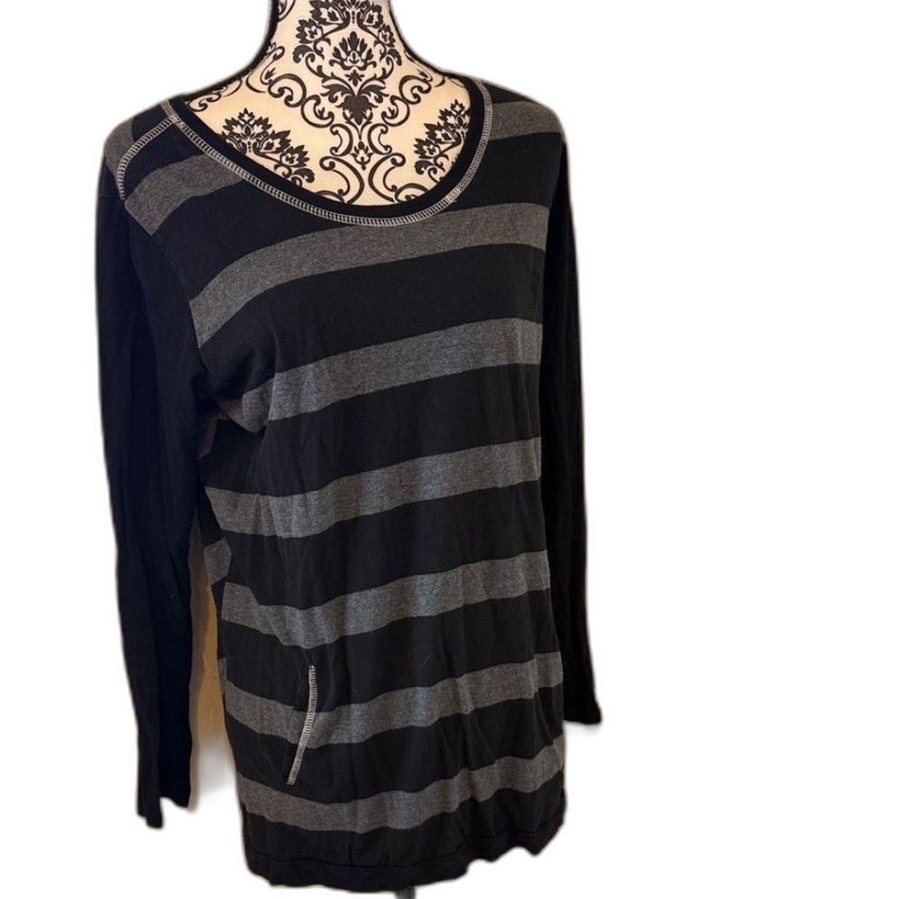 Metal Mulisha Black and Gray Long Sleeve Shirt
